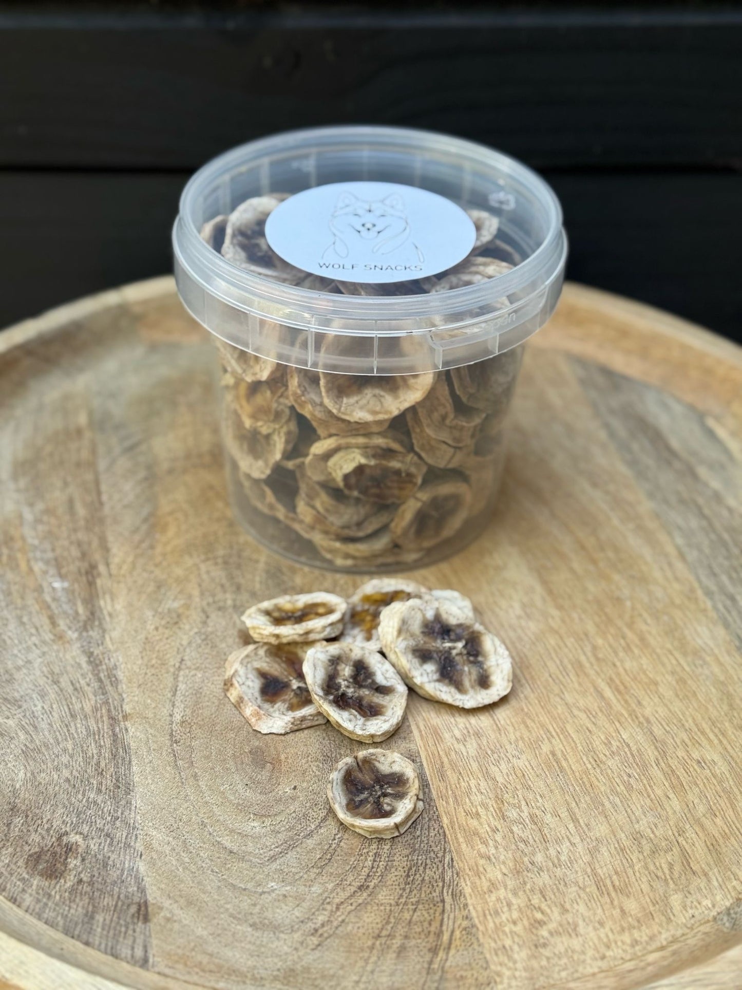 Gedroogde Bananen schijfjes